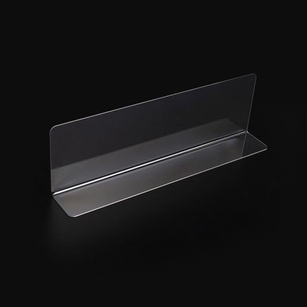 L형 투명 칸막이 20x6cm 1P 일반형