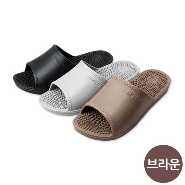 윈윈 지압 다용도 슬리퍼 270mm free 브라운