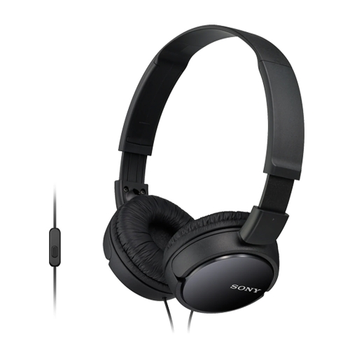 소니 스테레오헤드폰 MDR ZX110AP 흑색 핸즈프리
