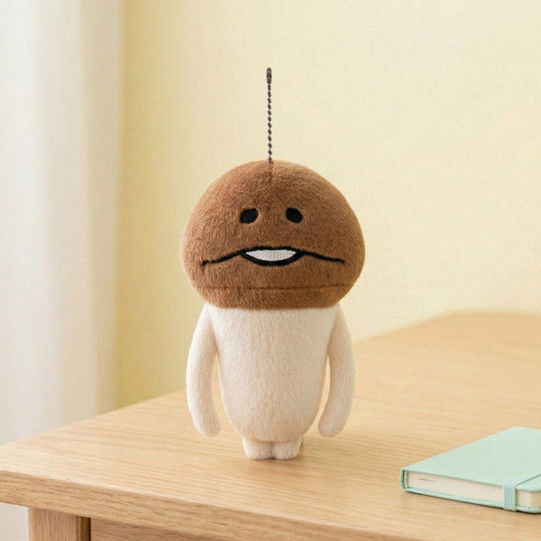 나메코 봉제인형 키링 16cm-나메코