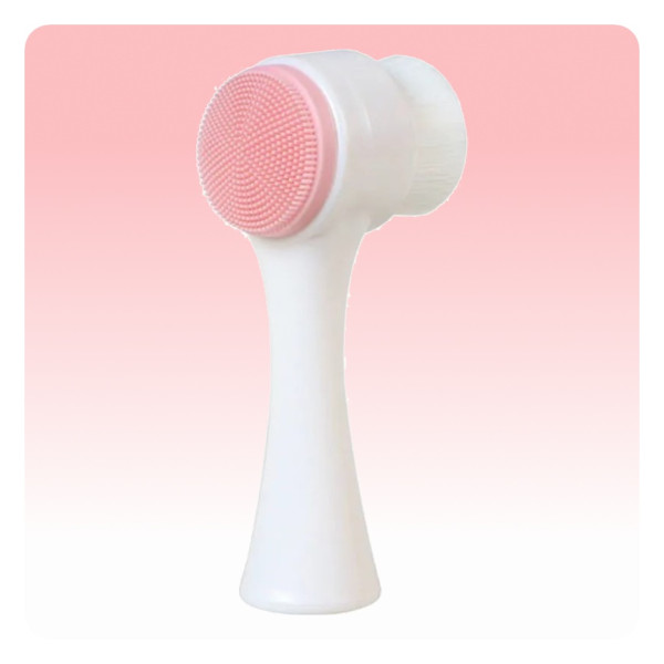 세안브러쉬 듀얼 미세브러쉬 클렌징기기 브러쉬 모공
