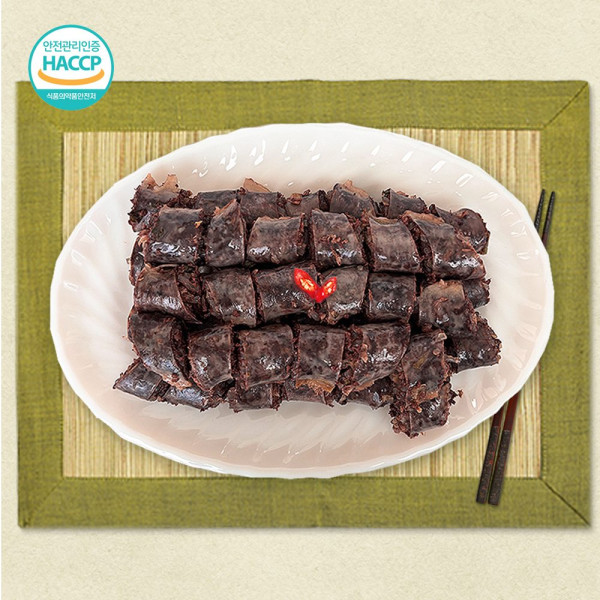전통 토종순대 야채순대 2kg 1박스 9개 돼지내장