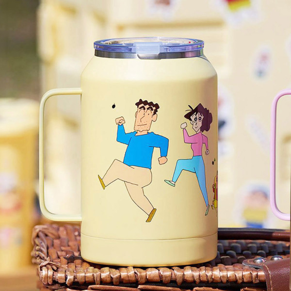 짱구 자이언트 스텐머그 950ml-행진