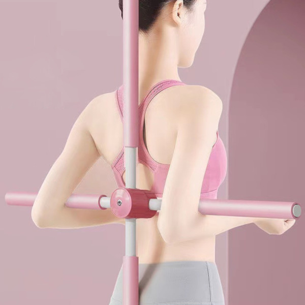 스틱 바른자세 요가십자봉 홈필라테스 막대 홈트