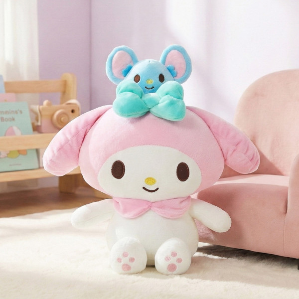 산리오 마이멜로디 커플 봉제인형 25cm(중형)