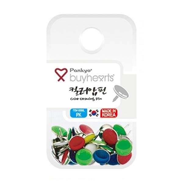 바이하츠 컬러압핀(40개입)