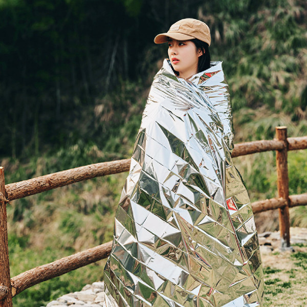 160x210cm 보온포 은박담요 서바이벌블랭킷 재난용품