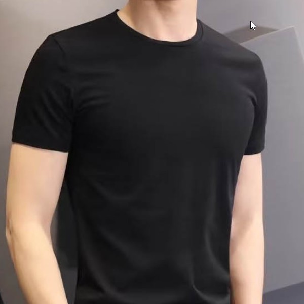 베이직 시원한 기본티 아이스 반팔티 무지 라운드넥 여름 심플 내추럴 편한 쿨링 냉감