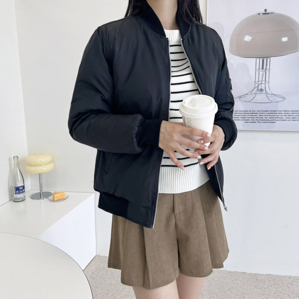 PTU2071G 여자겨울패딩기본블루종항공점퍼-빅사이즈99까지