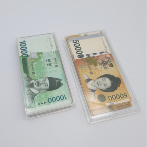 내돈 담는 아크릴 지폐 보관함 만원 오만원권 돈보관 케이스 돈통 투명 박스