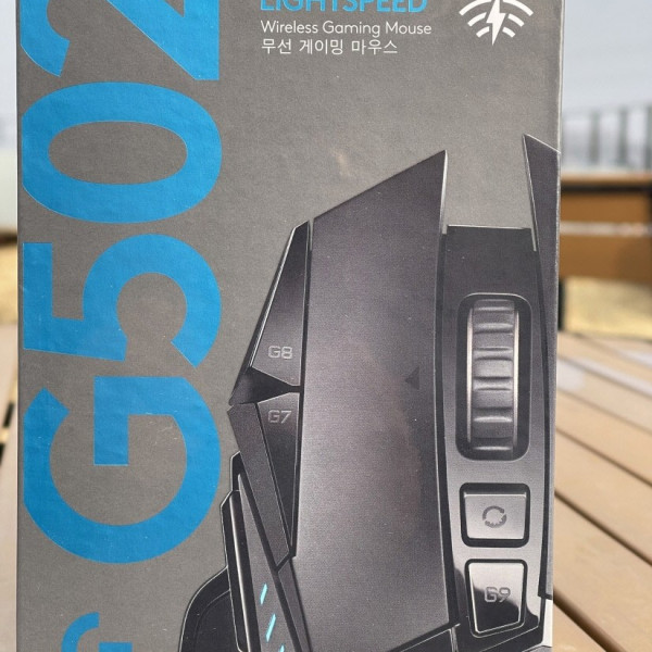 로지텍G502 HERO 무선 게이밍 마우스 그래픽작업 블랙