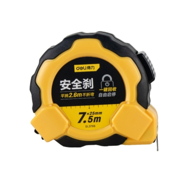 델리 전문가용 고정밀 스틸 줄자 7 5m x 25mm 3B635