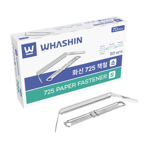 화신 책철 화스너소 725 70mm 50조 갑