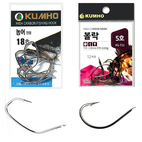 금호 KS-711 볼락 뽈락 농어 외수질 바늘 채비 열기 고등어 전갱이 우럭 도다리
