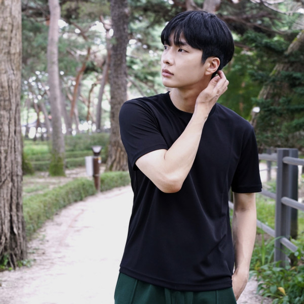 브랜드급 기능성 무지 로카티 반팔 티셔츠 하이퀄리티 ROKA 반팔티 쿨 티 냉감 운동복