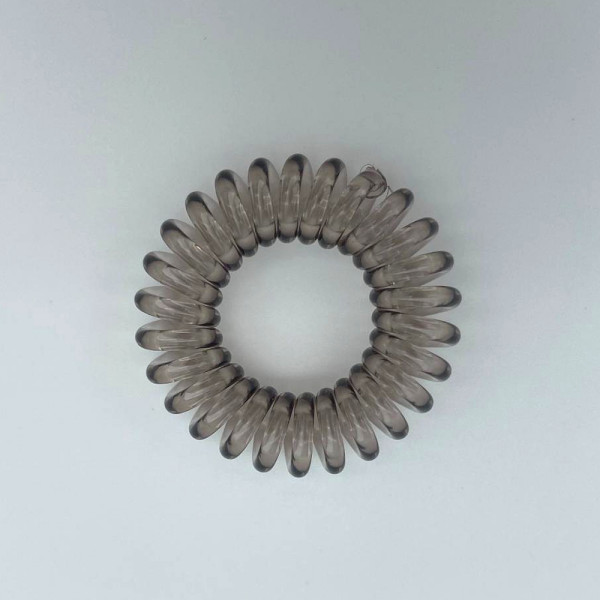 스프링 머리끈 그레이 3.8cm