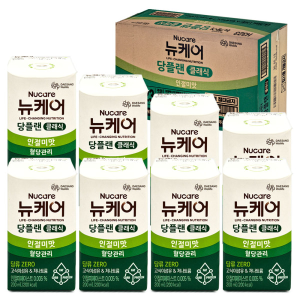 뉴케어 당플랜 클래식 인절미맛 200ml 24팩