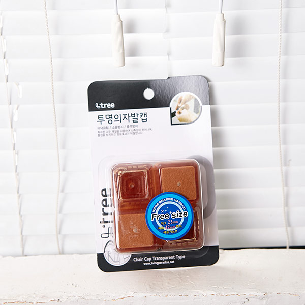 의자 발캡 사각 30mm