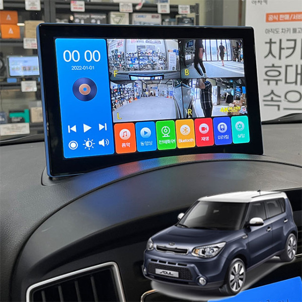 더뉴쏘울 제임스P 10.1인치 4채널블랙박스