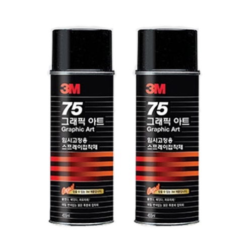 3M 75풀 임시고정스프레이풀 재접착 155ml 박스 20개