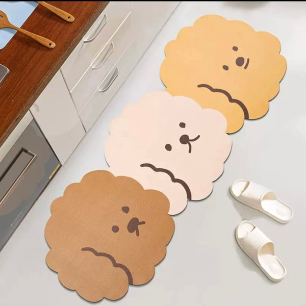 비유펫 2개 세트 빨아쓰는 규조토 물흡수 매트