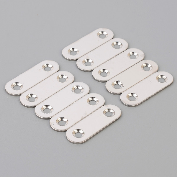 10P 일자형 다목적 평철 47mm