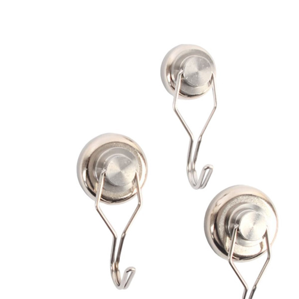 1P 회전형 초강력 자석 후크 고리 중(32mm)