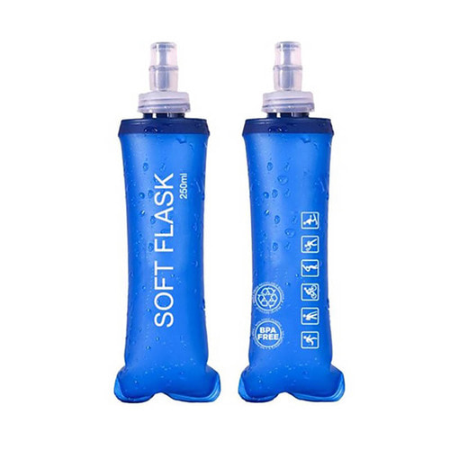 러닝 물통 물병 등산 조깅 소프트 플라스크 250ml