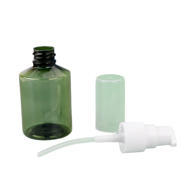 펌프형 뚜껑 그린 공병 100ml