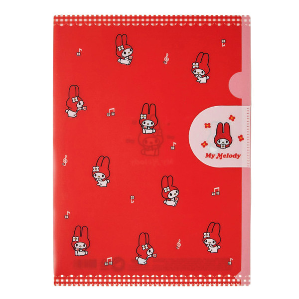 마이멜로디 50주년 덮개 L홀더-레드(10EA)