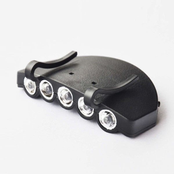 5구 LED 헤드라이트 등산 낚시 캠핑 캡라이트 S10303