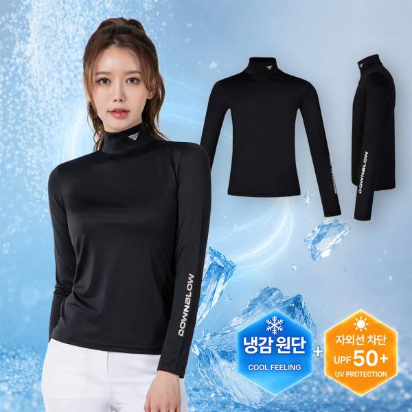 다운블로우 여성 쿨링 UV 기능성 티셔츠 DBFWLB3001W