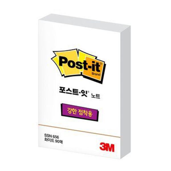 3M 슈퍼스티키 656화이트(51x76mm 90매)