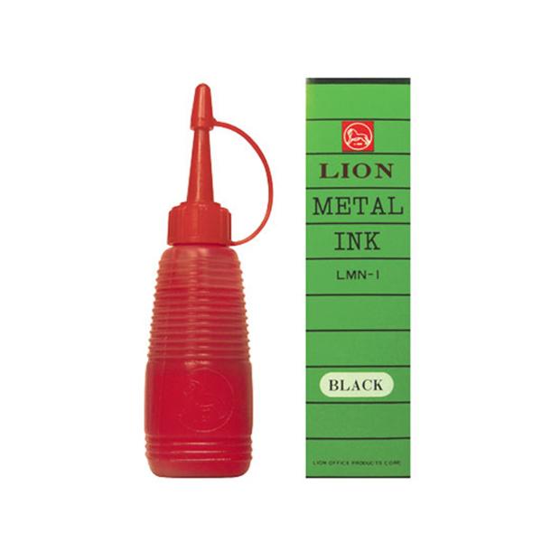 라이온 금속용잉크(28ml 적색)