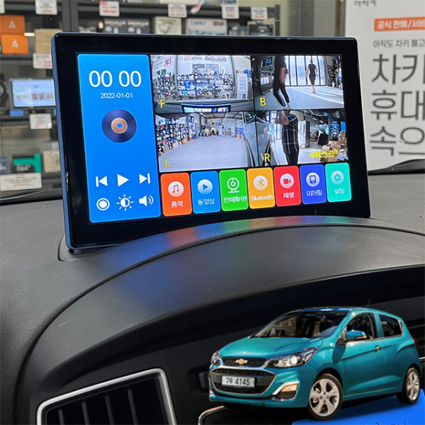 더뉴스파크 제임스P 10.1인치 4채널블랙박스