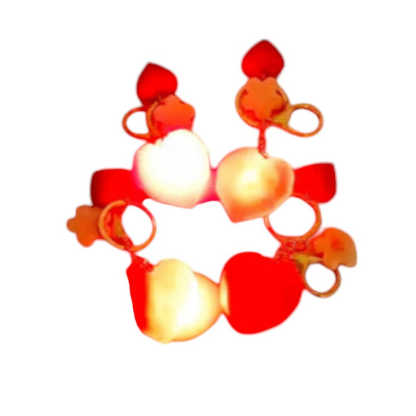 LED 블로썸 하트 키링