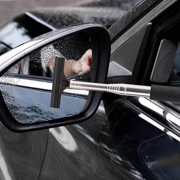 거울 물기 제거기 유리 닦는 도구 롱핸들 손잡이 창문 유리창 차량 얼룩 제거 물기 간편한