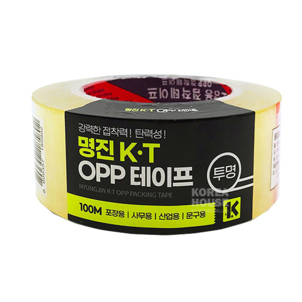 명진 KT opp 테이프 48mm x 100M 투명