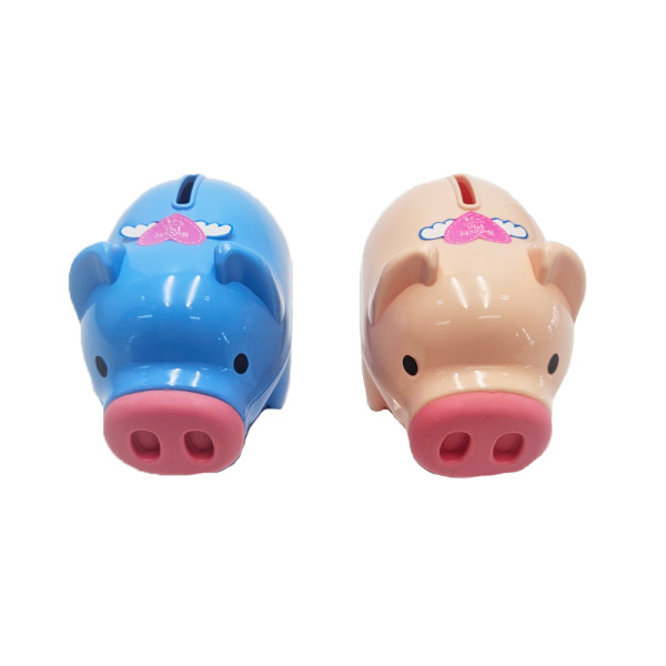 마키 팬시 돼지 저금통 중형 2개입