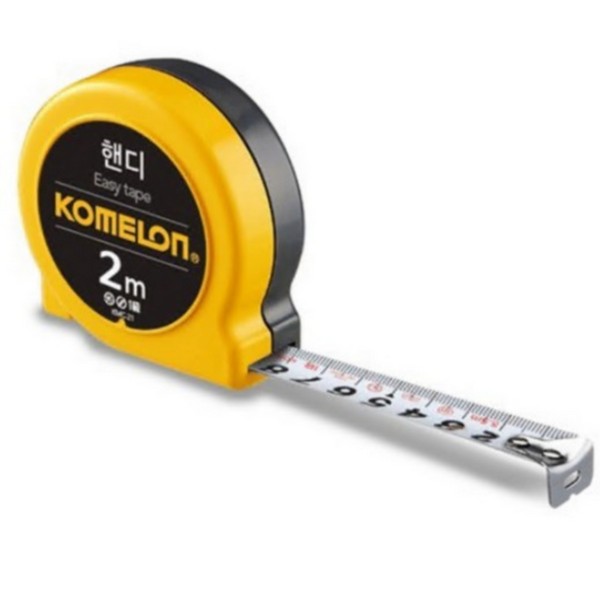 핸디 수동 줄자(KMC-21 2M 코메론)
