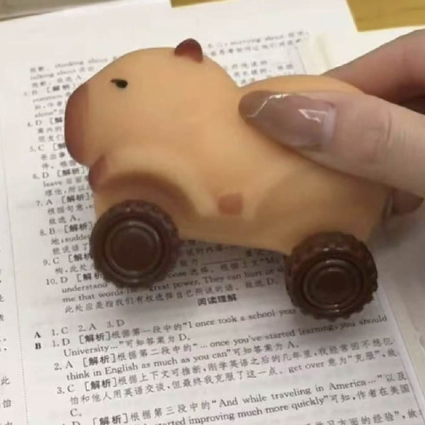 쫀득한 늘어나는돼지 스트레스해소 카피바라인형