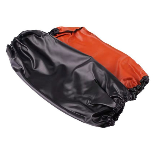 방수 팔 토시 시보리 검정 비닐 레자 PVC 주방 작업용