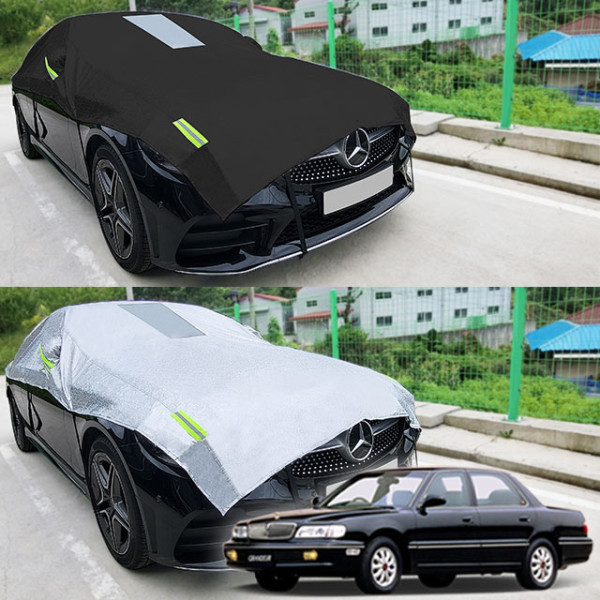 그랜져XG 성에방지 덮개 자동차커버 반커버