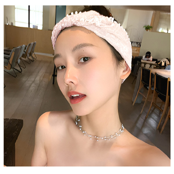 [BBT4] 레이스 스카프 쁘띠 반다나 가방 손잡이
