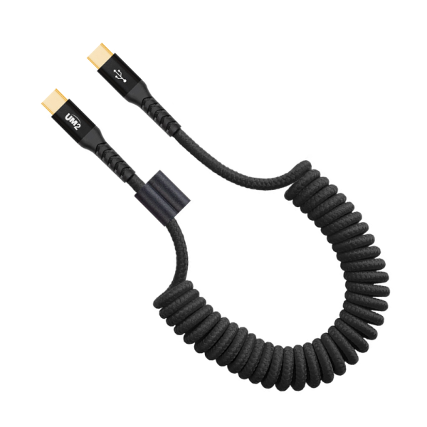 C to C타입 고속충전 케이블 스프링케이블 데이터전송 100W 1.2M