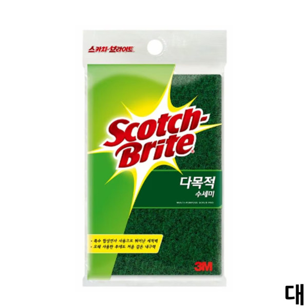 3M 다목적 수세미 AL-345 대형 1개입