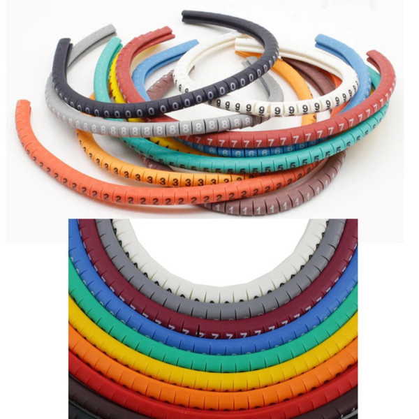 번호 케이블 와이어 마커 EC-0 1.5mm2 500ea