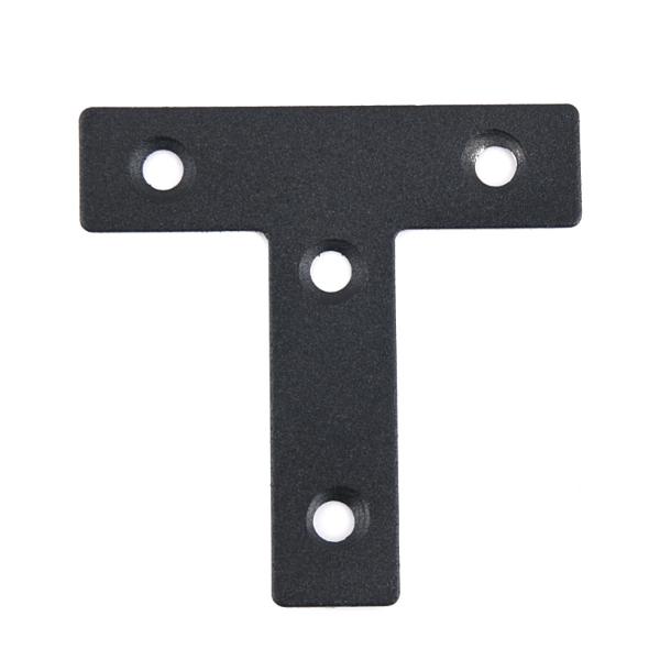 평철 60x60x1T 흑색 T자 15mm CB