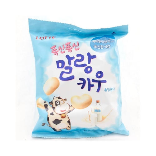 롯데 폭신폭신 말랑카우 밀크 158g
