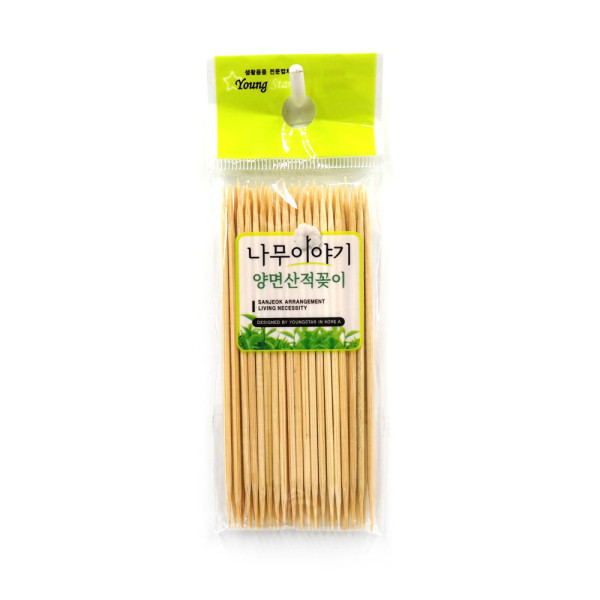 다용도 양면 산적꽂이 미니 10cm 50P